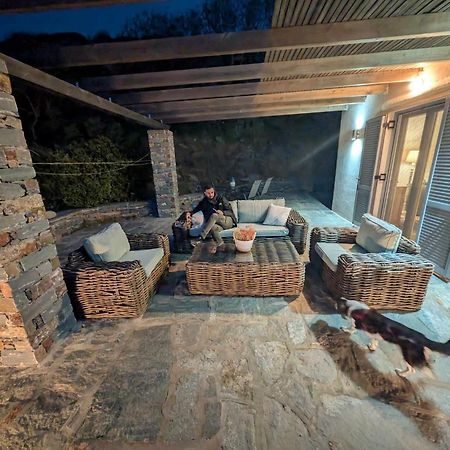 Cycladic Villa With Sea View! Ioulis Екстериор снимка