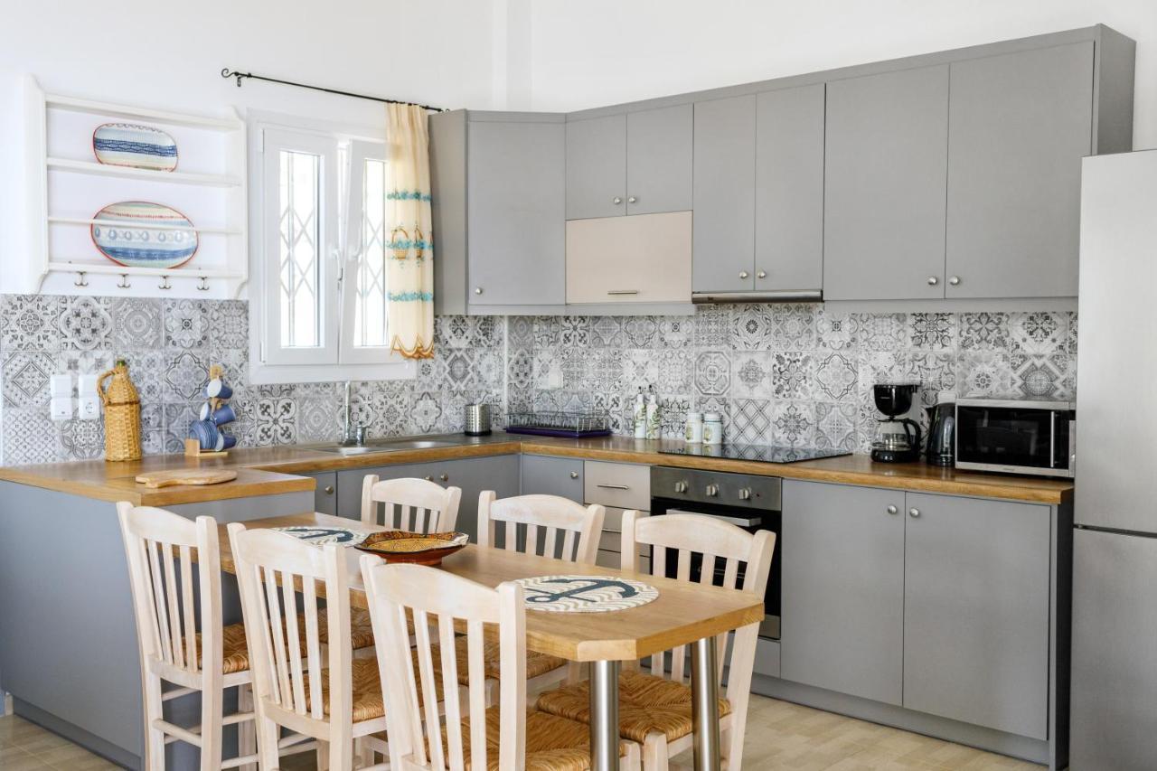 Cycladic Villa With Sea View! Ioulis Екстериор снимка