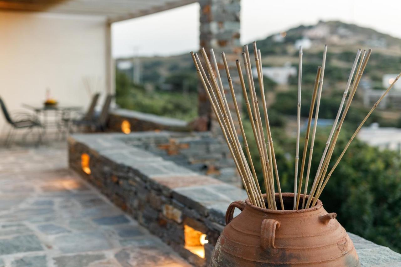 Cycladic Villa With Sea View! Ioulis Екстериор снимка