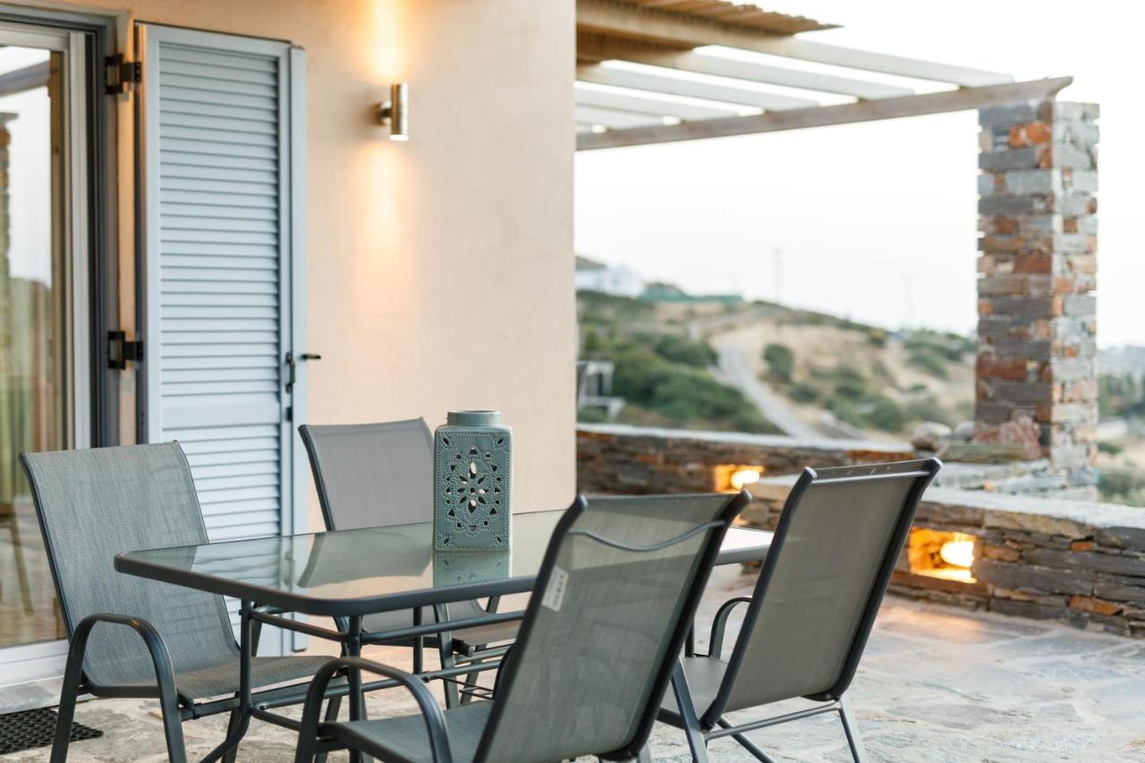 Cycladic Villa With Sea View! Ioulis Екстериор снимка