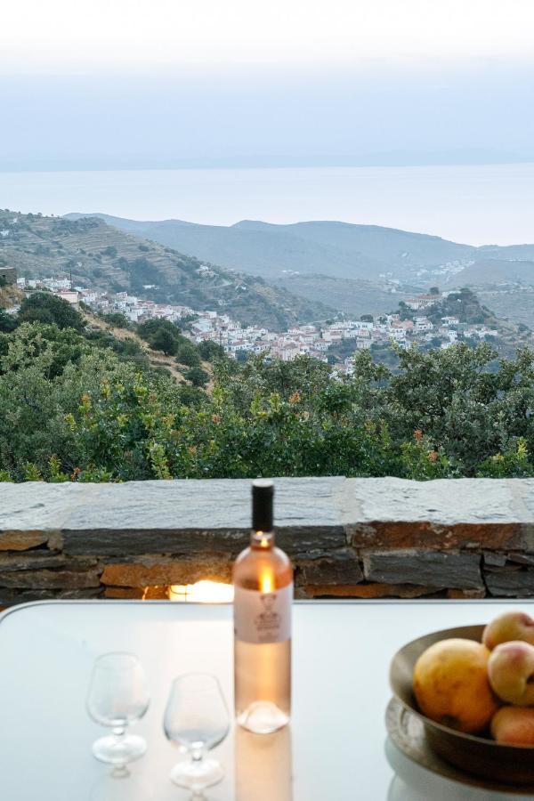 Cycladic Villa With Sea View! Ioulis Екстериор снимка