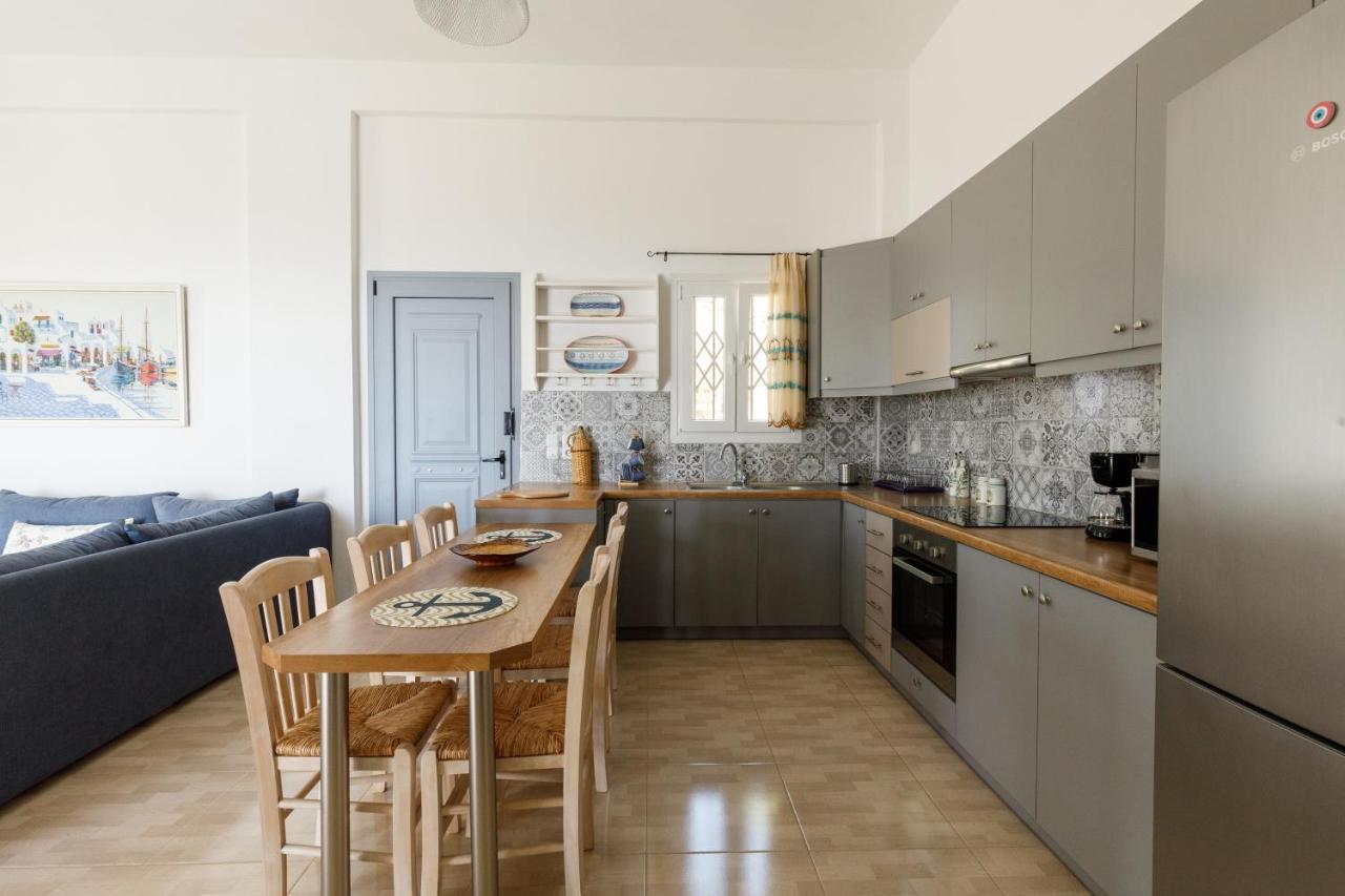 Cycladic Villa With Sea View! Ioulis Екстериор снимка