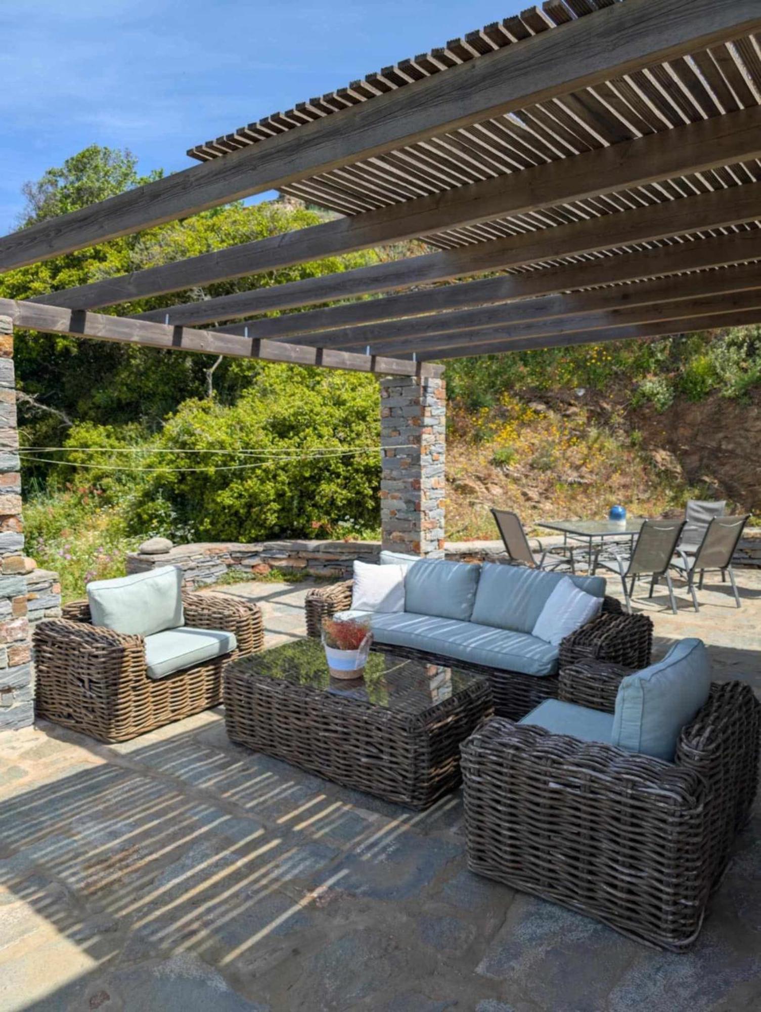 Cycladic Villa With Sea View! Ioulis Екстериор снимка